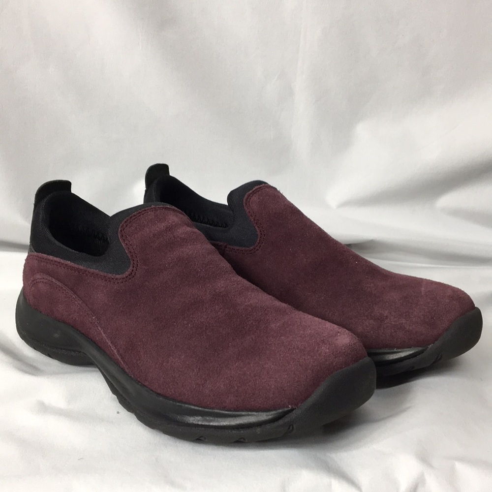 Lands End Women’s Suede Slip on Loafers Size 7 Like-NEW Condition